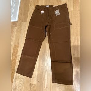 Carhartt B01 Heritage Dungaree 103898 RDK 36x30 Double Front Knee Made in USA